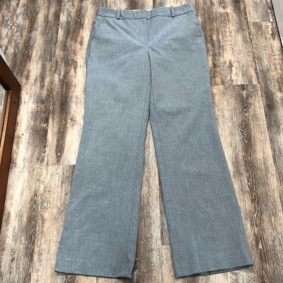 Talbots gray dress pants wide leg Size 6 - Picture 2 of 6